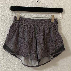 Gray lululemon shorts